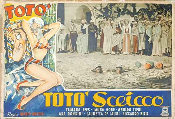 Totò sceicco fotobusta