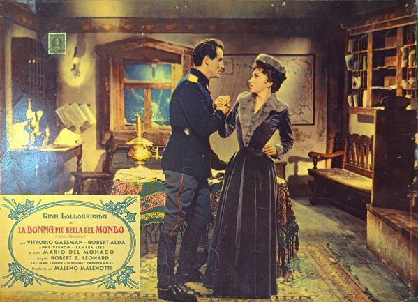 La donna più bella del mondo fotobusta originale