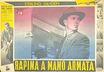 Rapina a Mano Armata Rara Fotobusta