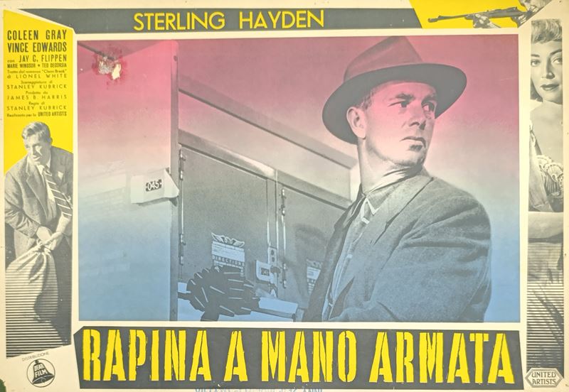 Rapina a Mano Armata Rara Fotobusta