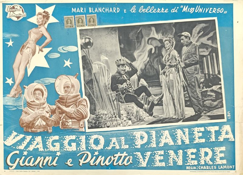 Viaggio a Pianeta Venere. Fotobusta