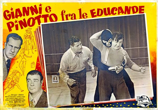 Tra le educande. Fotobusta