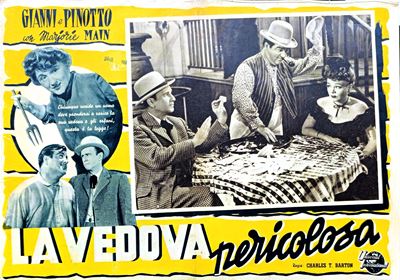 La Vedova Pericolosa. Fotobusta
