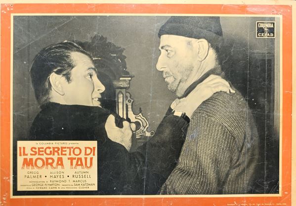 Il segreto di Mora Tau. Fotobusta originale