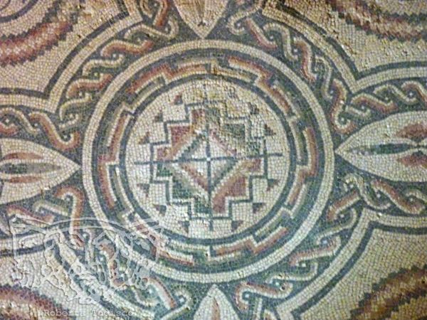 Collection "MAN MADE" 2017, digital, 31x47, Digital Fine Art print on photographic matte paper, Sicily: the mosaics of the Villa Romana del Casale, detail