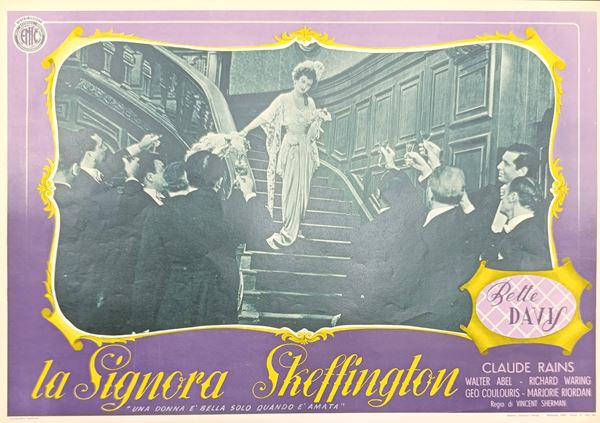 La signora Sheffington. Fotobusta originale