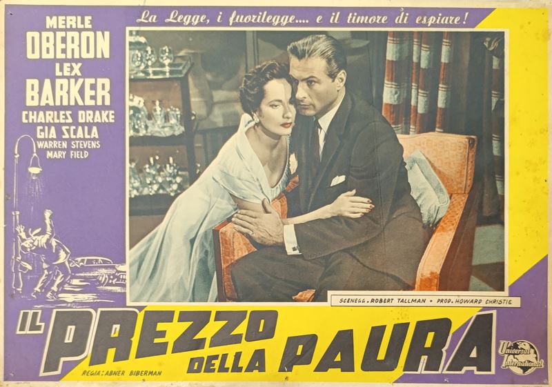 Il prezzo della paura. Fotobusta