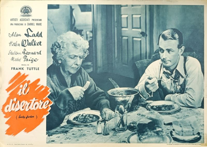 Il disertore. Fotobusta