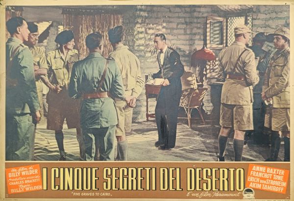 I 5 segreti del deserto. Fotobusta
