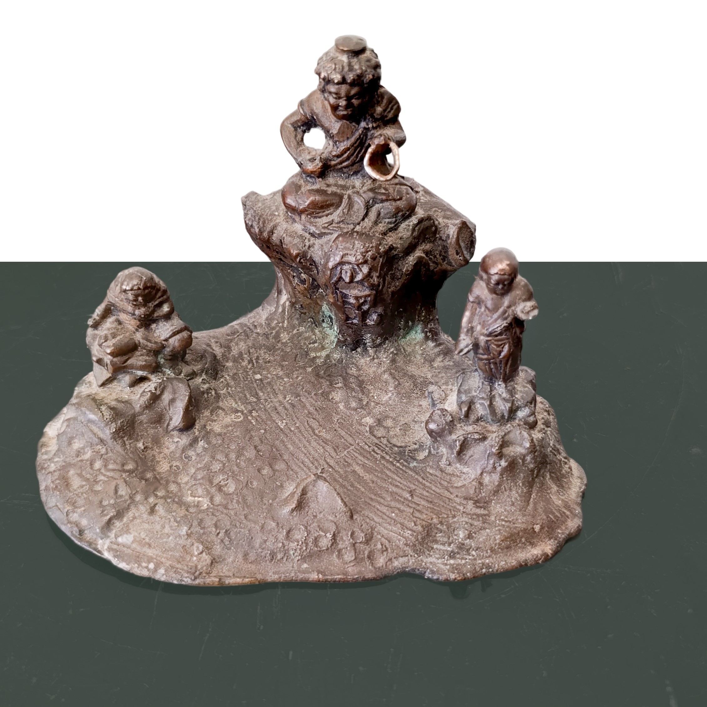 Scultura cinese in bronzo