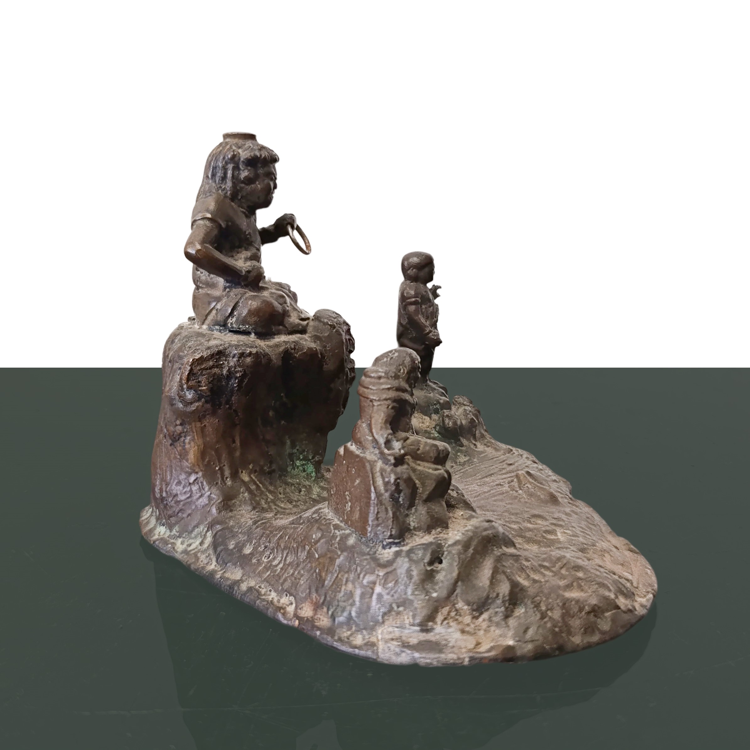 Scultura cinese in bronzo