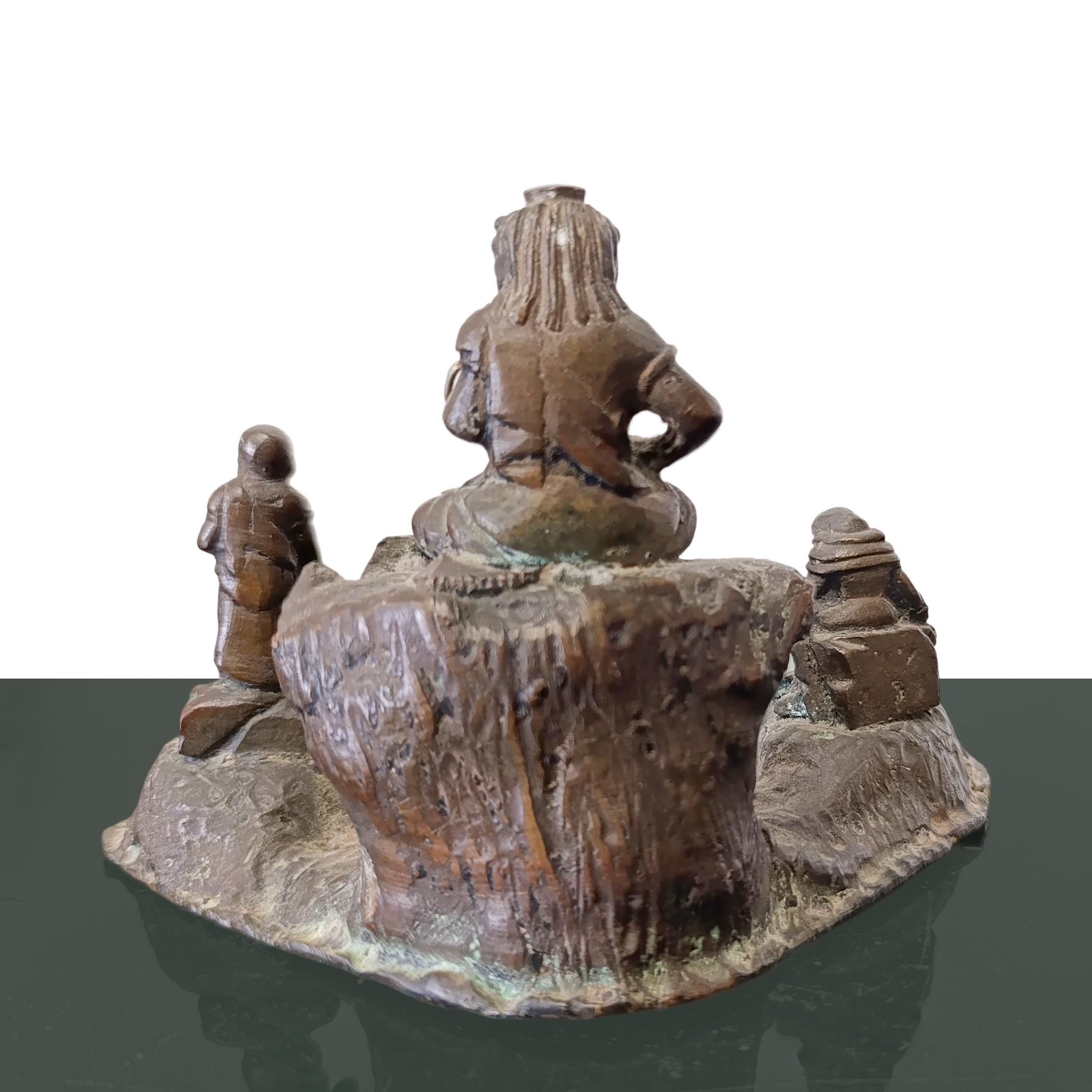 Scultura cinese in bronzo