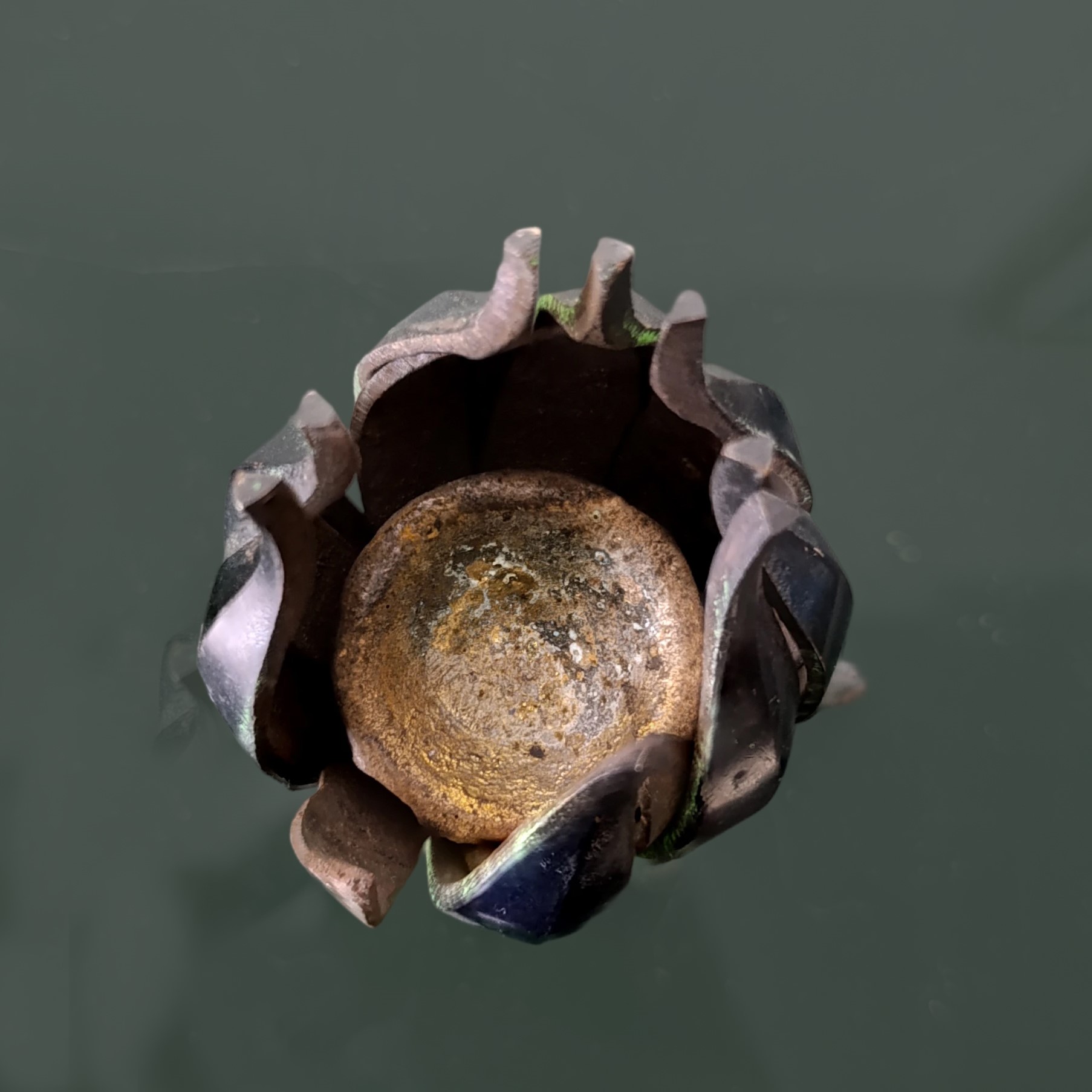 Portacandela lotus tibetano