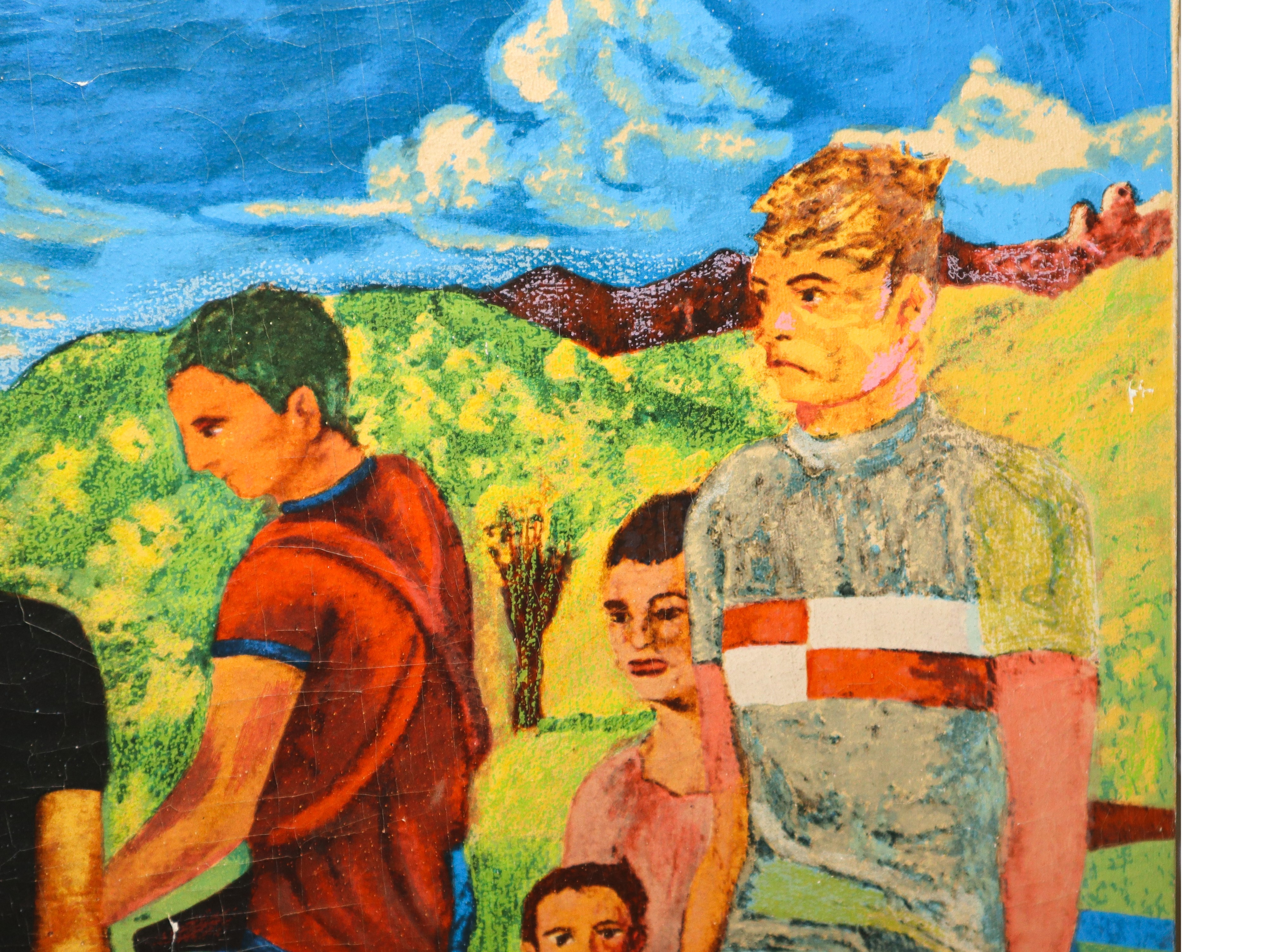 Aligi Sassu - Ciclista