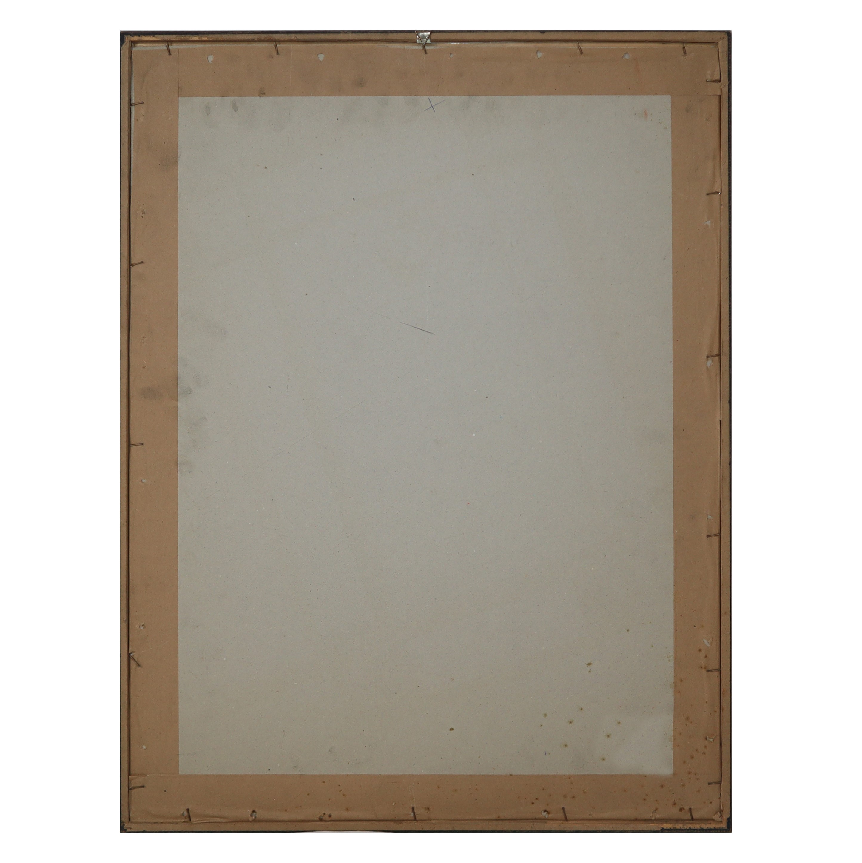 Astratto nei toni nero rosso