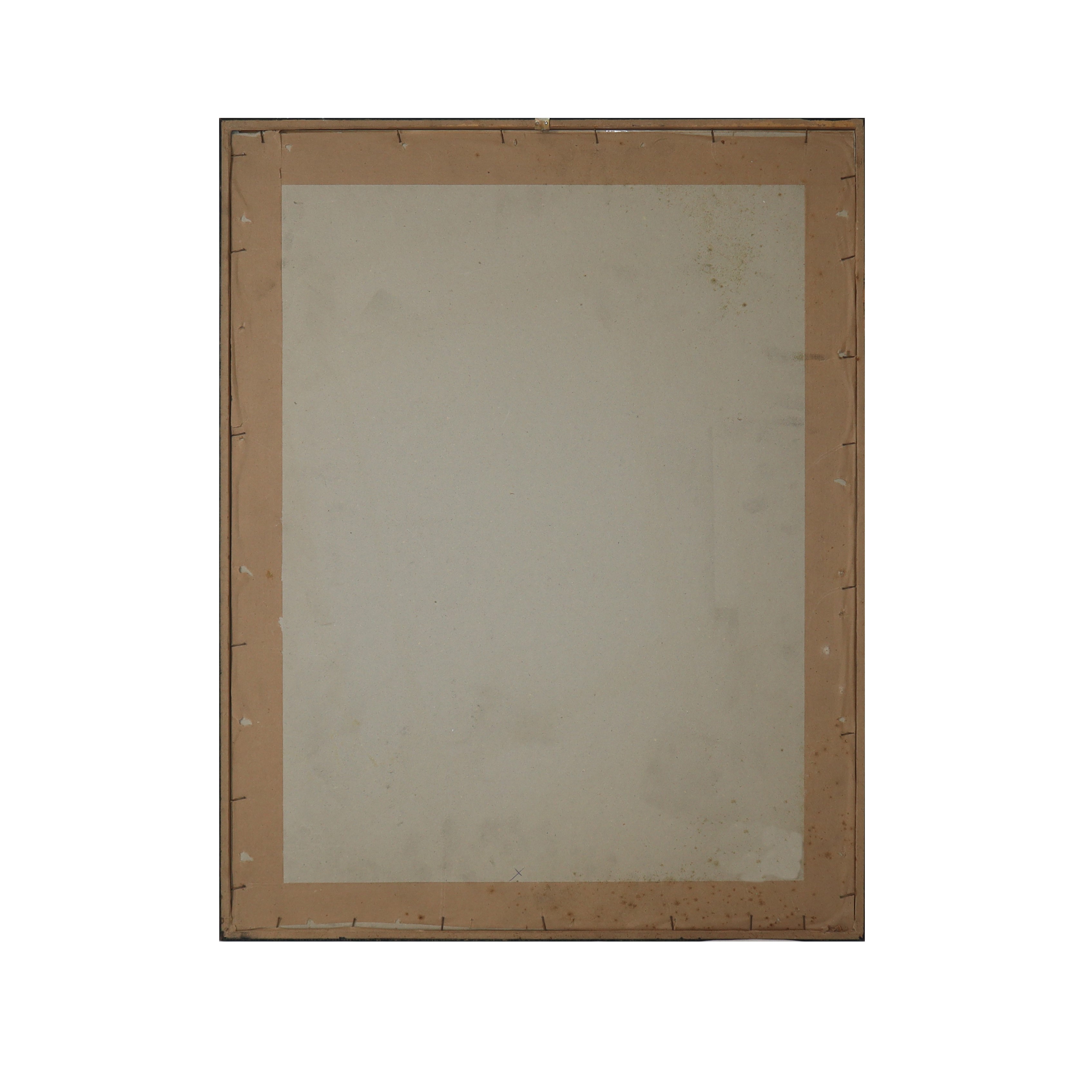 Astratto nei toni nero rosso