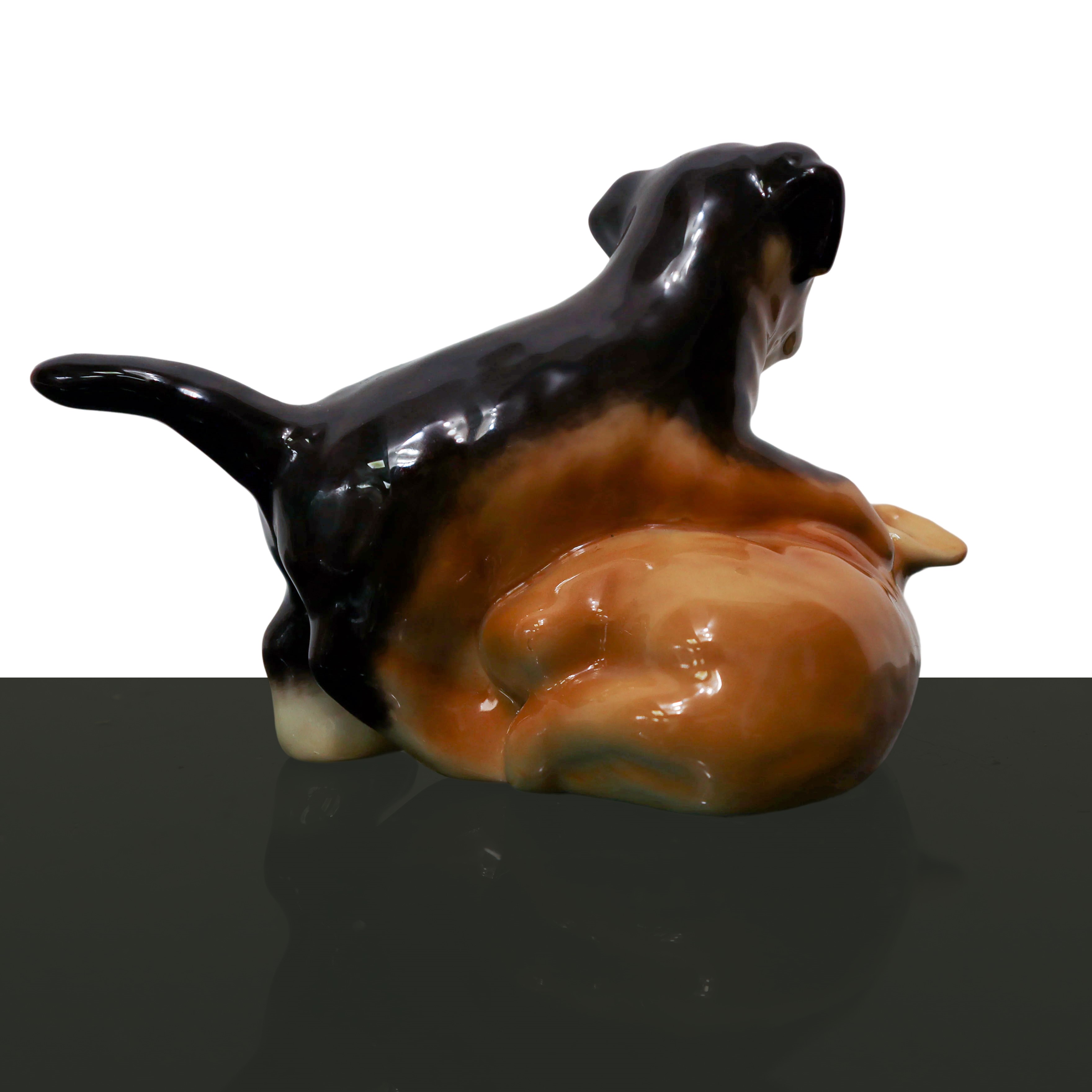 Royal Copenhagen - Coppia di cani (mini collection figurina n. 746)