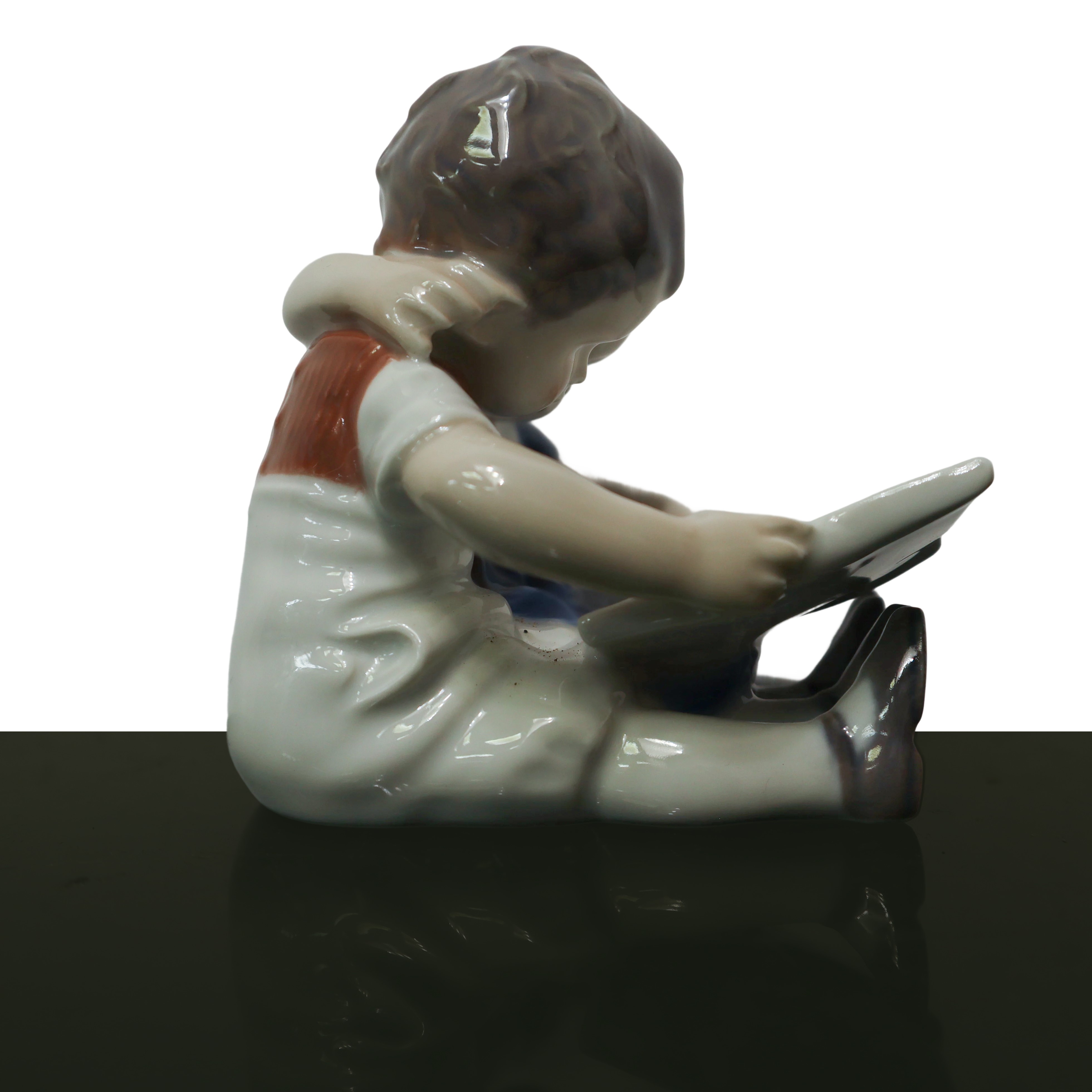 Royal Copenhagen Denmark - Bimbi che Leggono (figurina N°402)