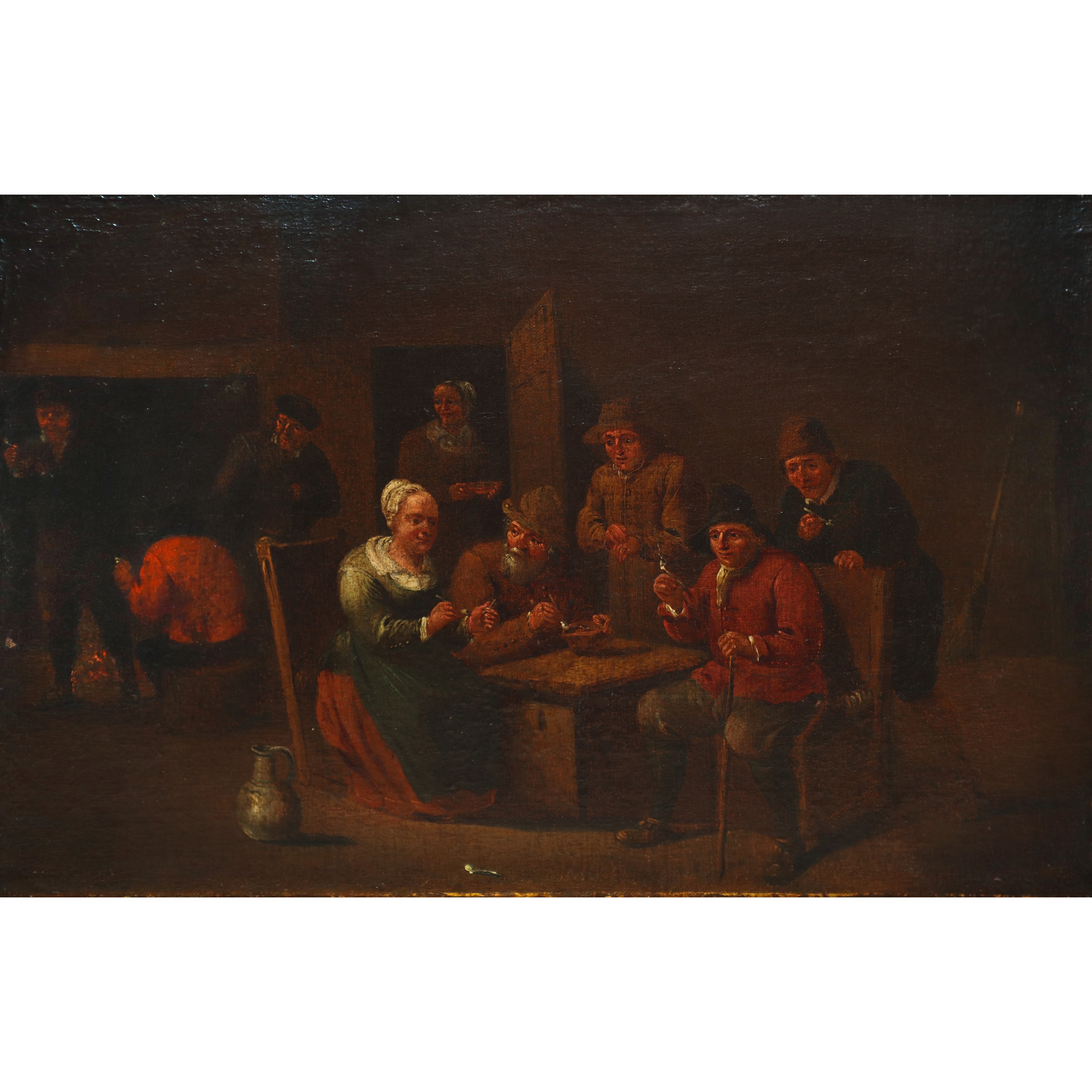 Interno con personaggi