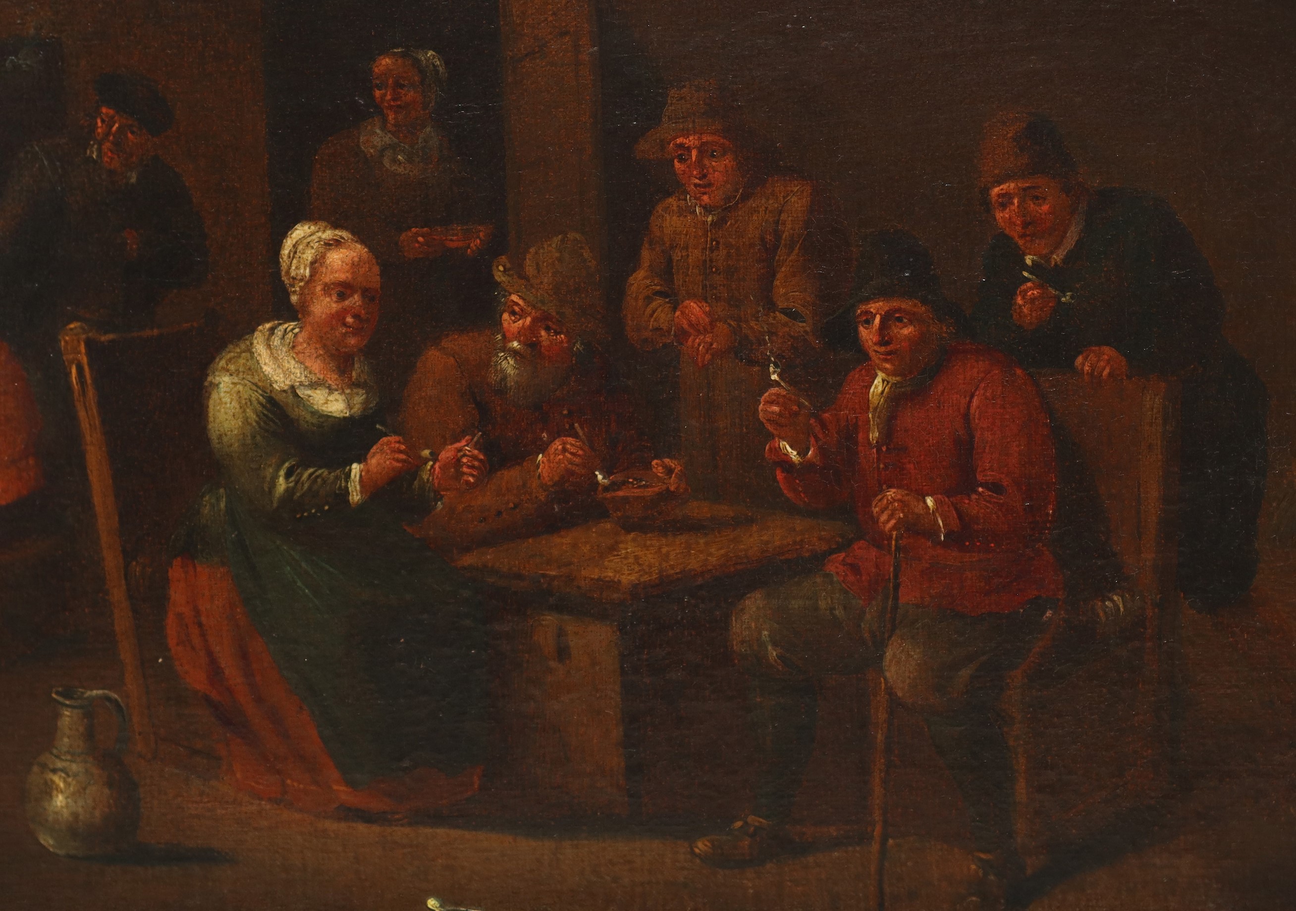 Interno con personaggi