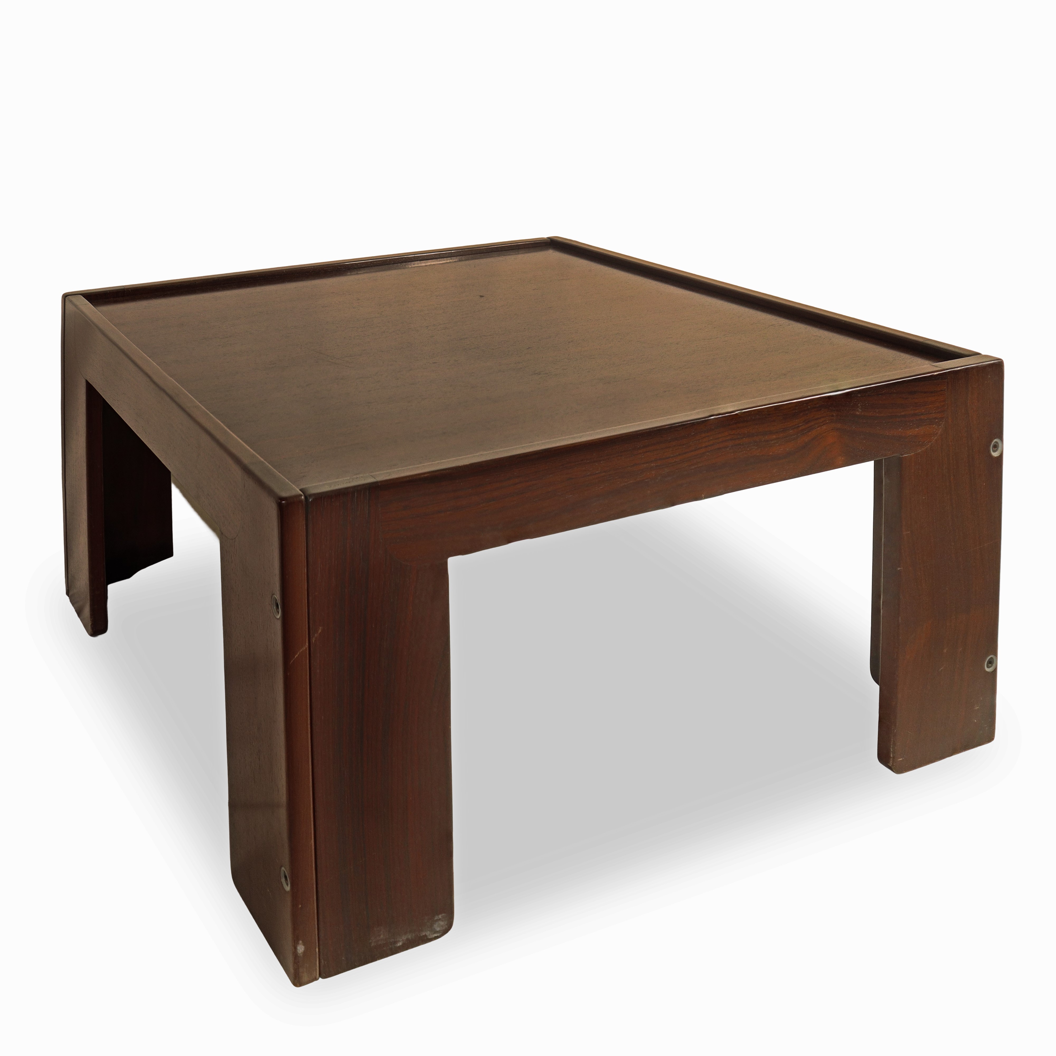 Tavolo da caffè in legno di mogano