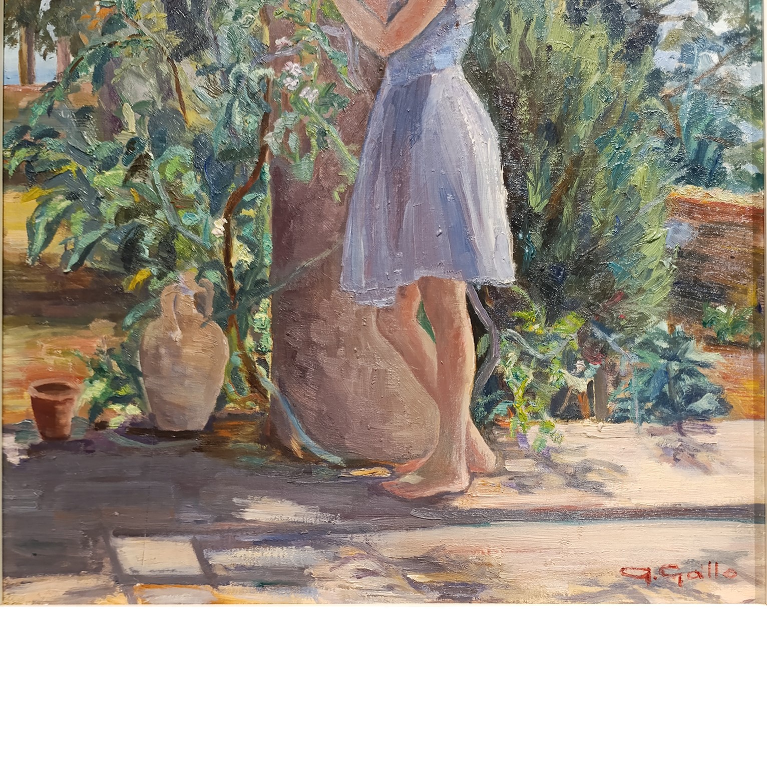 Adriana Gallo - Ragazza in Giardino
