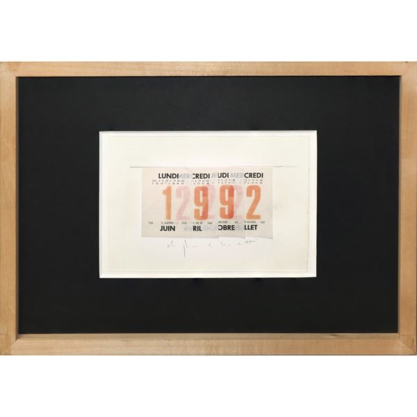Alighiero Boetti - Calendar 1992