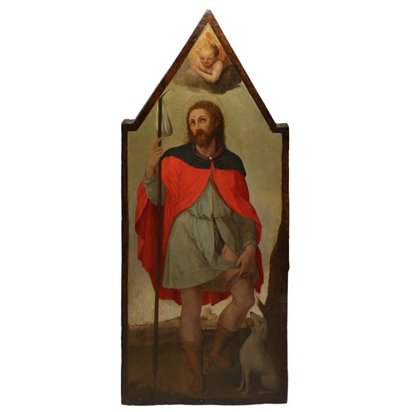 Francesco  Zaganelli - Saint Rocco