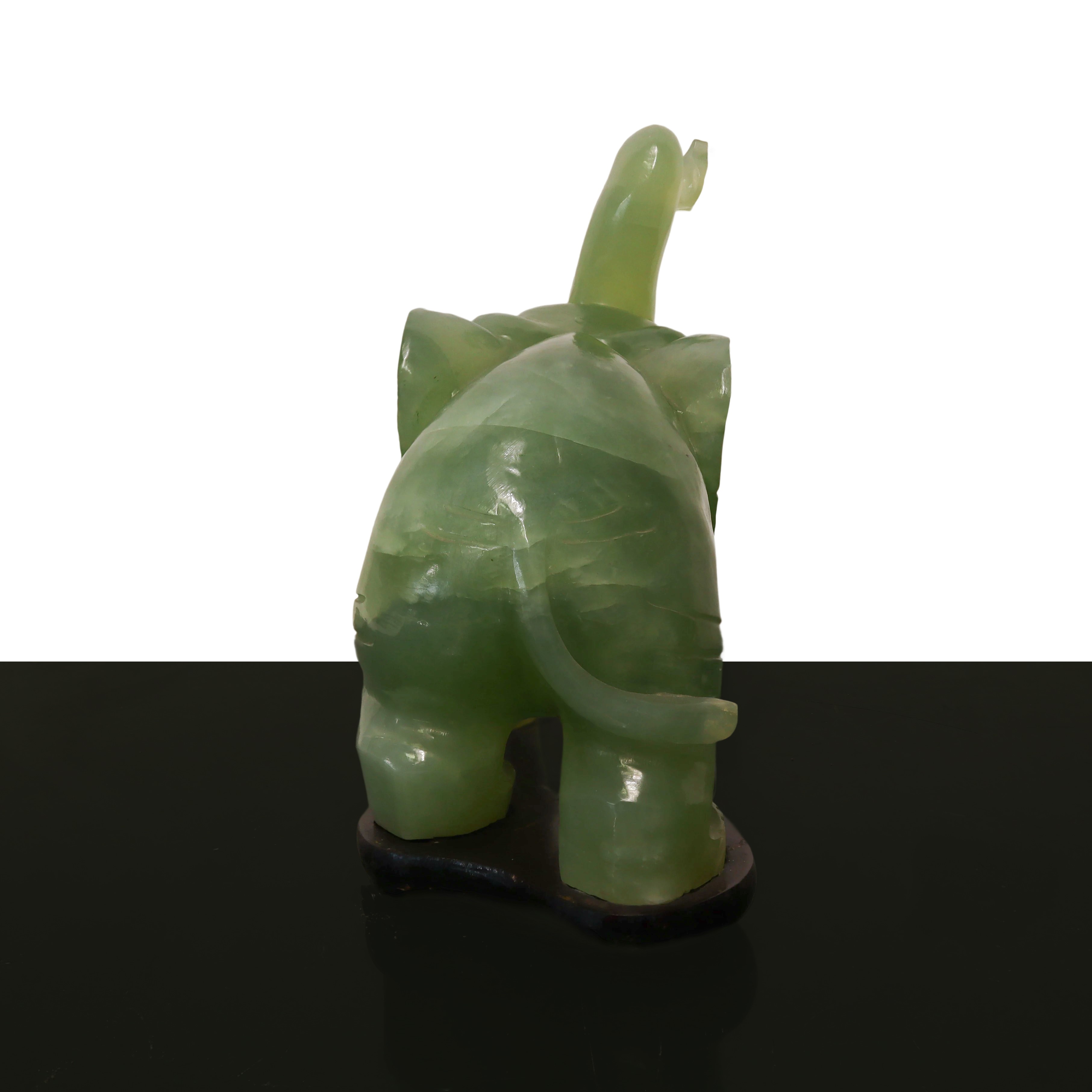 Elefante in Giada Verde