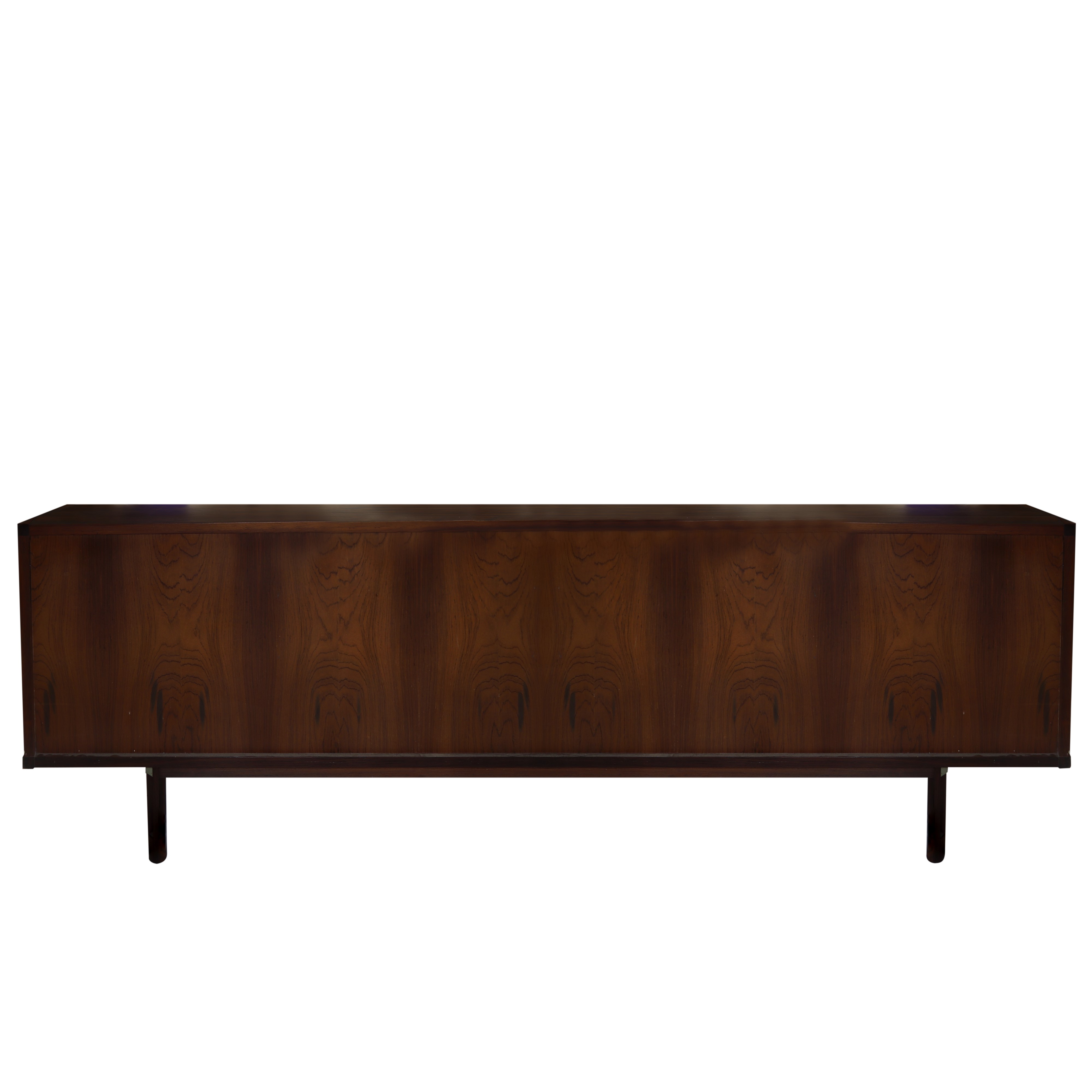 Georges Closing per 3v - Sideboard con Cassetti Centrali e Sportelli in Teak