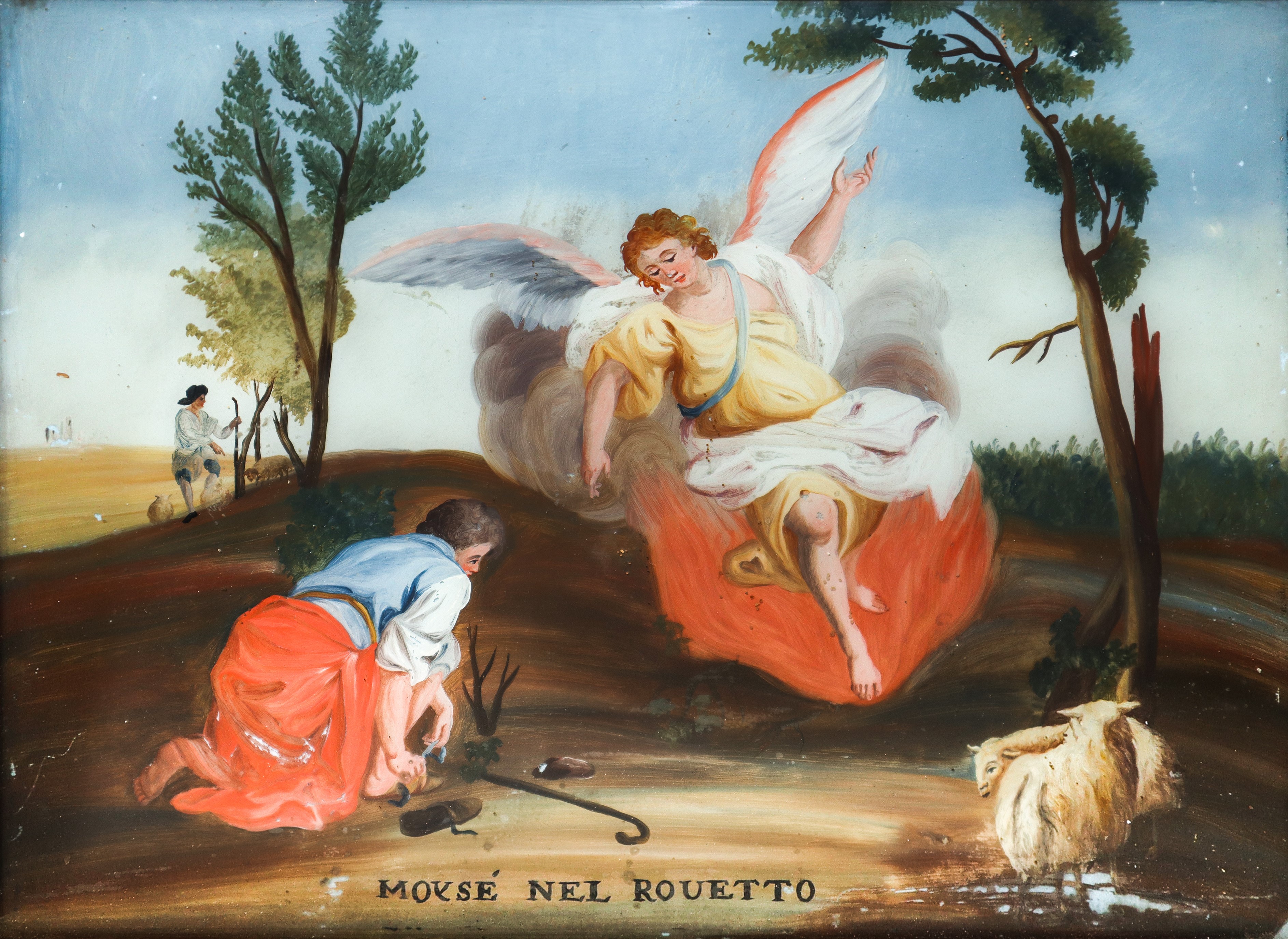 Madonna con Bambino, Santa Lucia e San Domenico