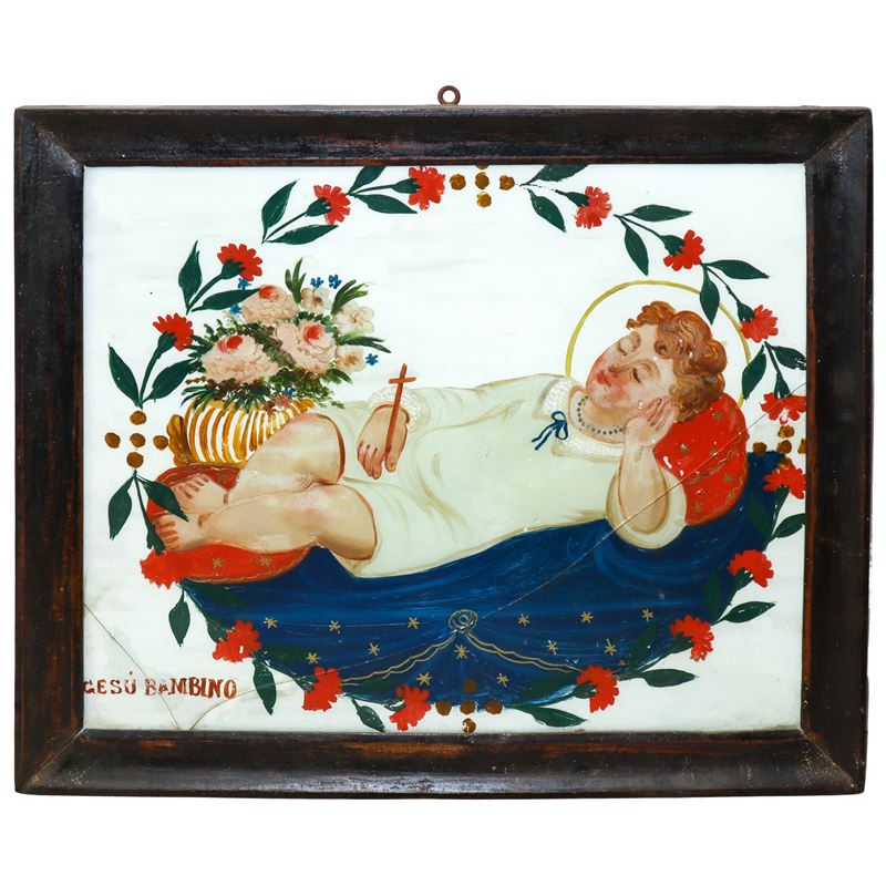 Gesù bambino dormiente