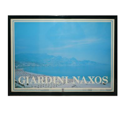 Baia di Giardini Naxos, 1989, tecnica mista su tela