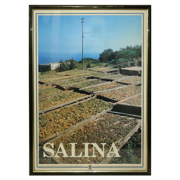 Poligrafico di Palermo - Salina, Aeolian Islands, drying grapes for Malvasia