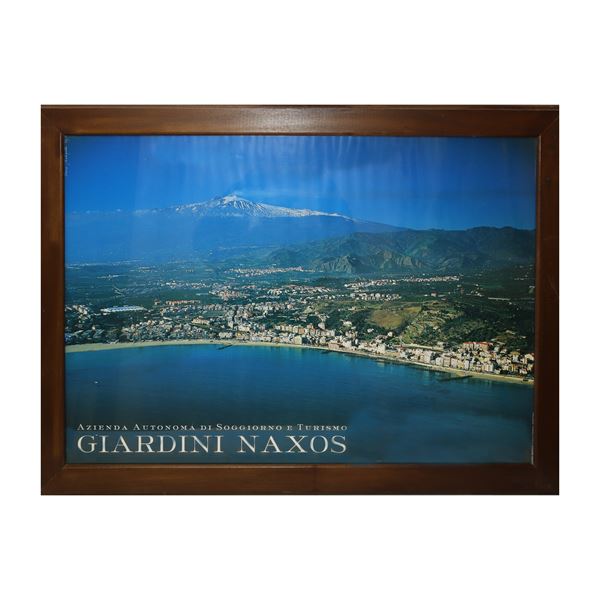 Poligrafico di Palermo - Giardini Naxos, view of Etna