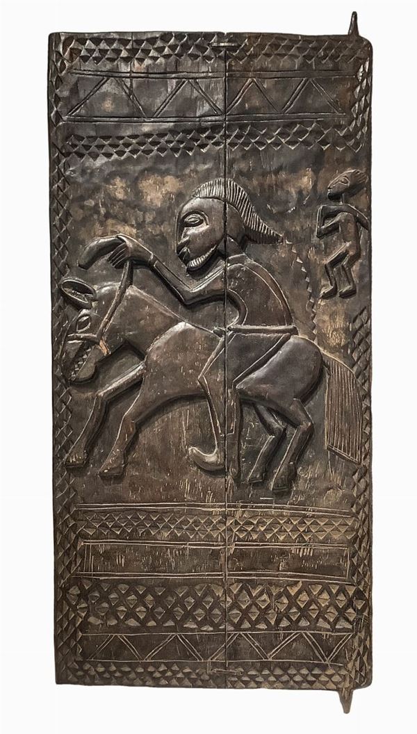 Door / Window, Dogon, Mali, the Early twentieth century. H 114. Width 54 cm