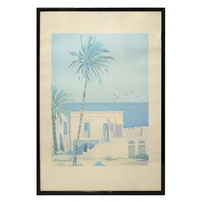 Villa con Palme sul Mare