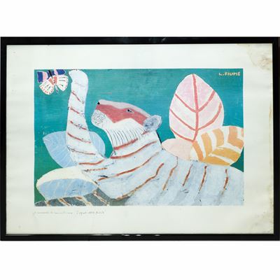 Laura Fiume, Gli animali. Formato h 50 × 70 cm