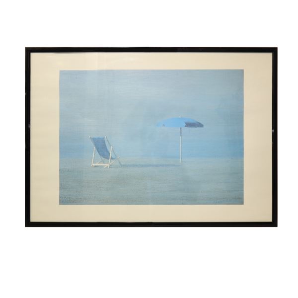 Walter  Lazzaro - Ombrellone e sdraio sul mare
