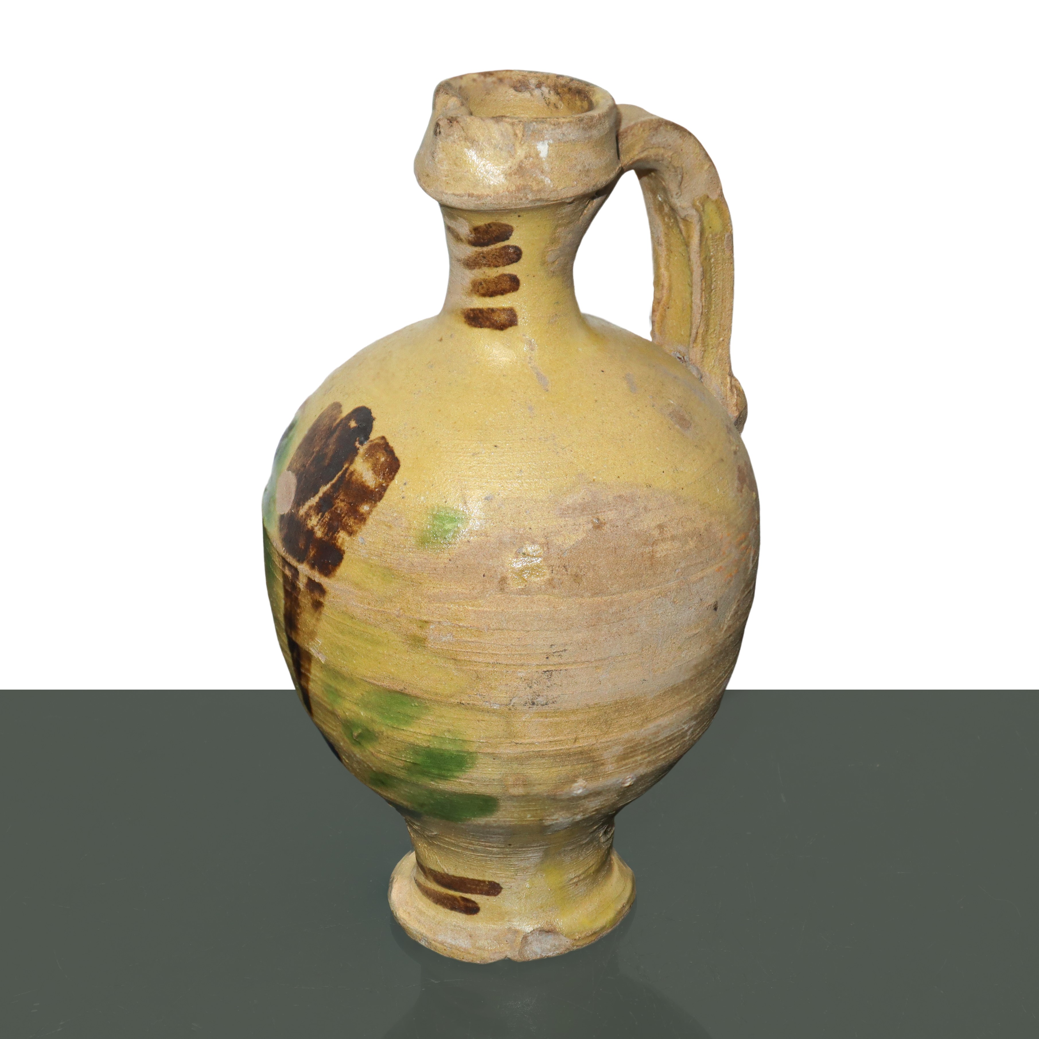 Coppia di orcioli con manico