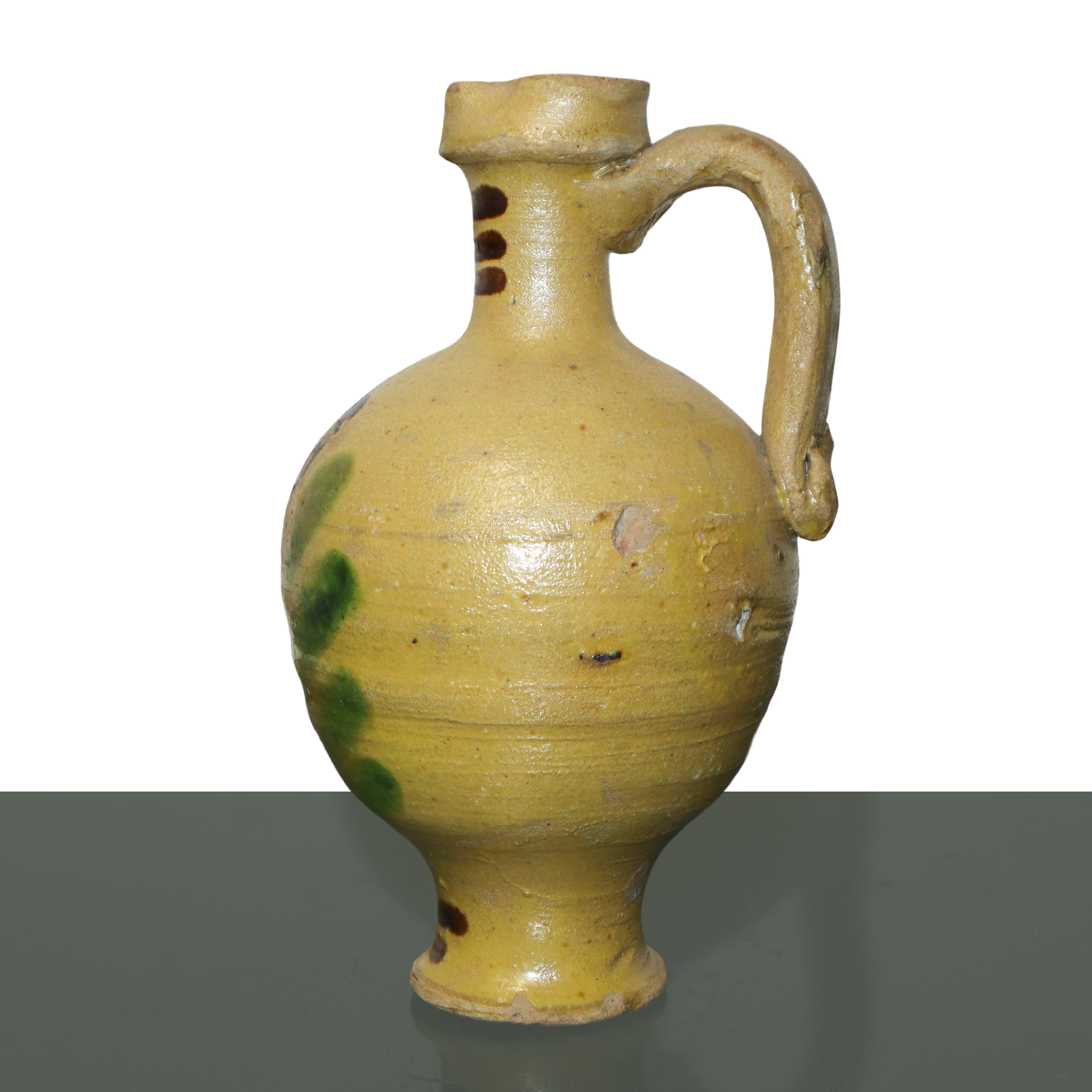 Coppia di orcioli con manico