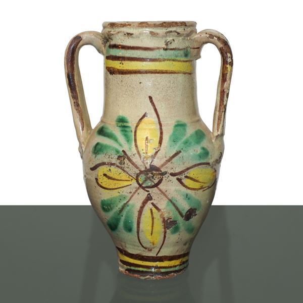 Quartara with handles