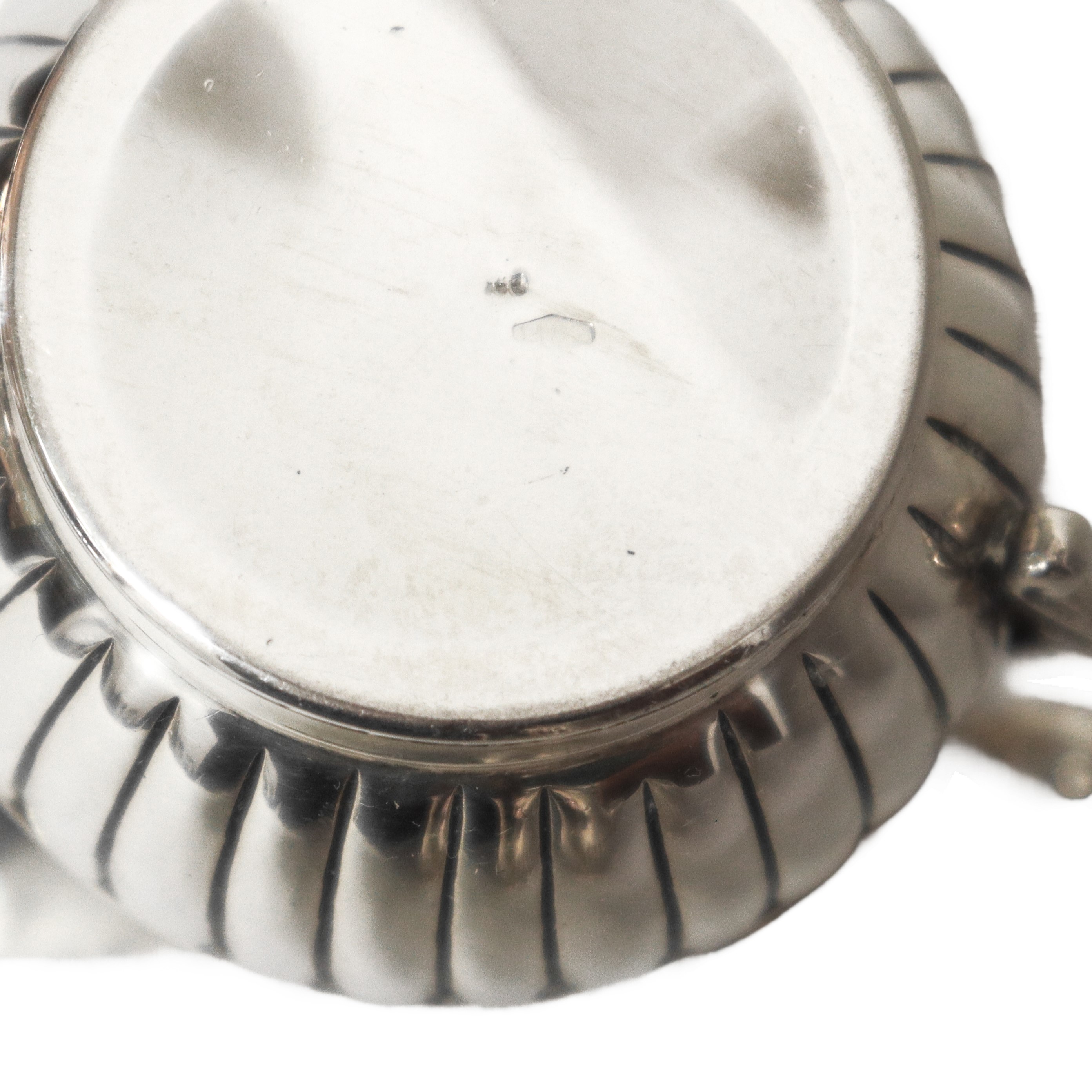 Caffettiera, Lattiera, zuccheriera in argento 800