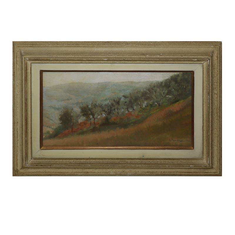 R. Pancrazi - Ulivi (paesaggio di Chianciano)