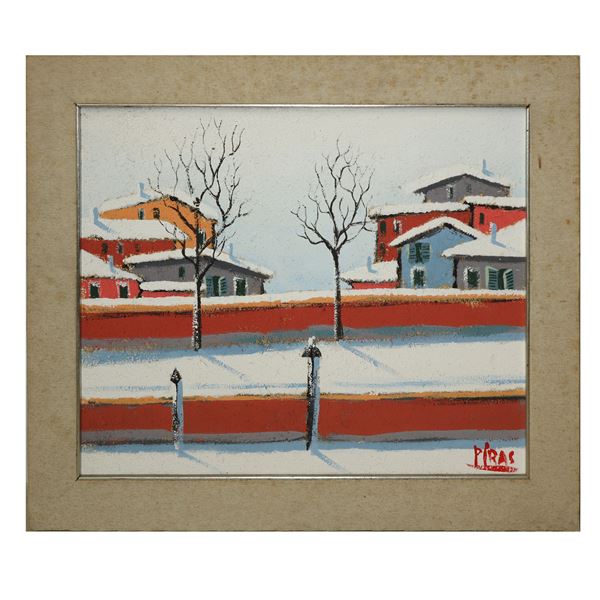 Piras - Paesaggio innevato