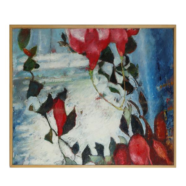 Lucia Ragusa - Fiori rossi