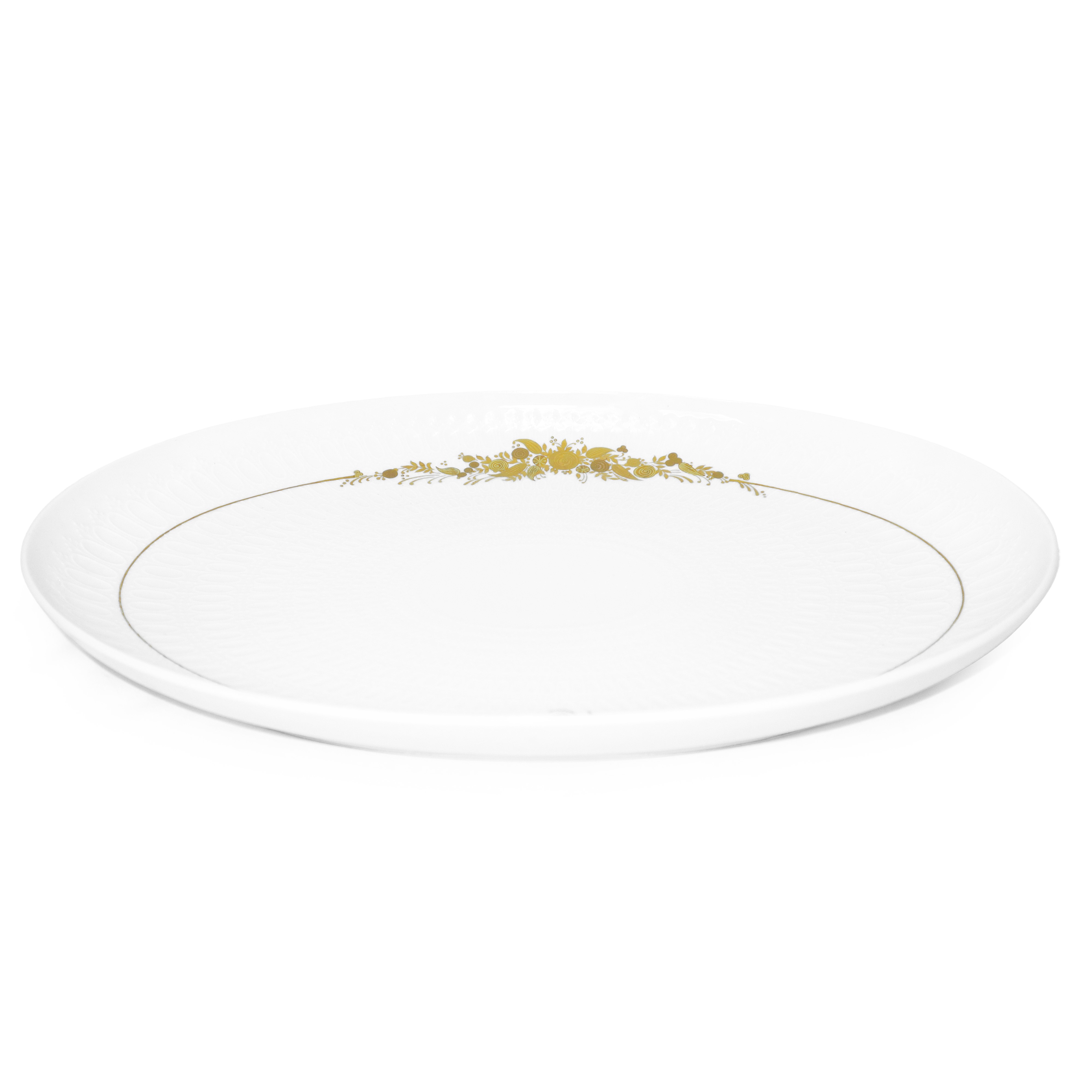 Rosenthal Group Germany - Servizio di piatti Bianco con decori floreali in oro