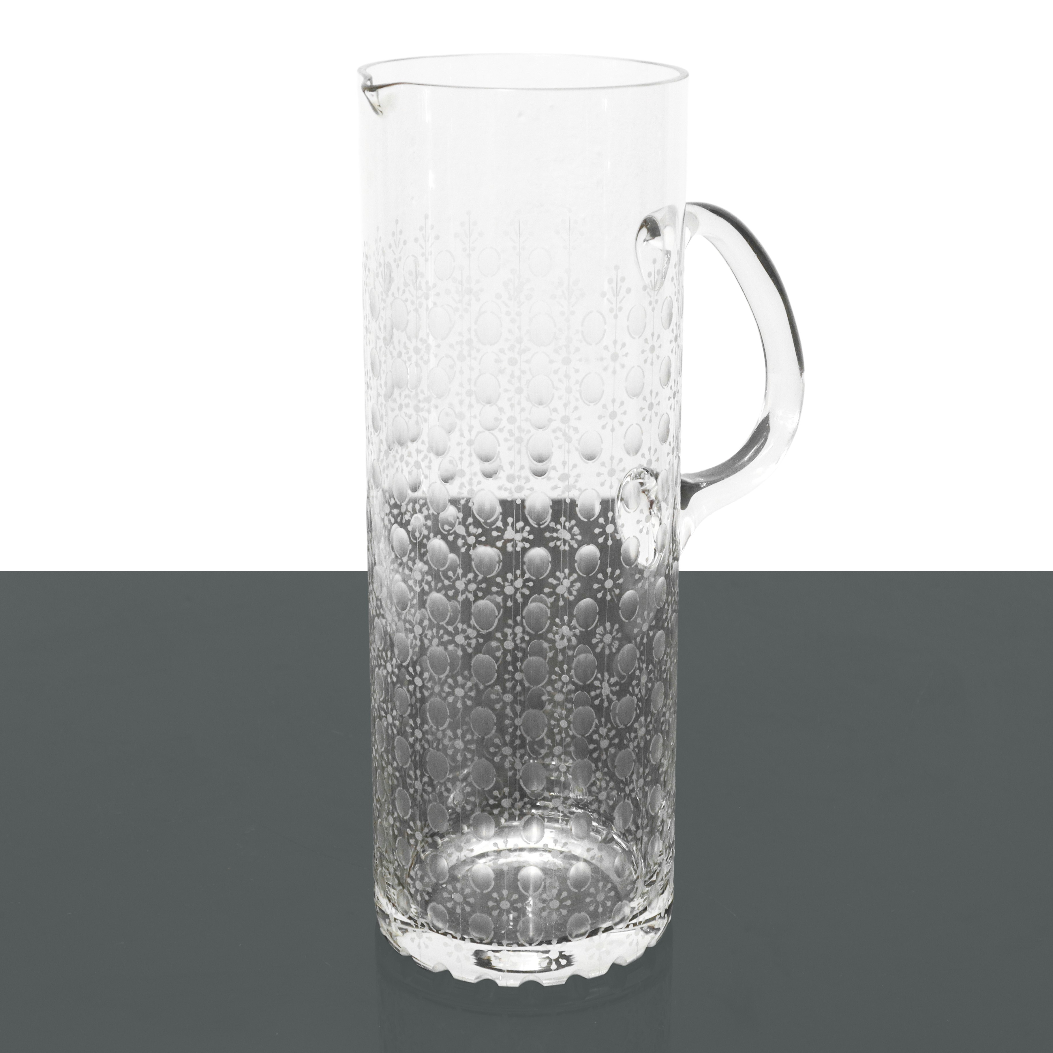 Servizio di bicchieri in cristallo Rosenthal studio-linie Romance Motif Burgundy