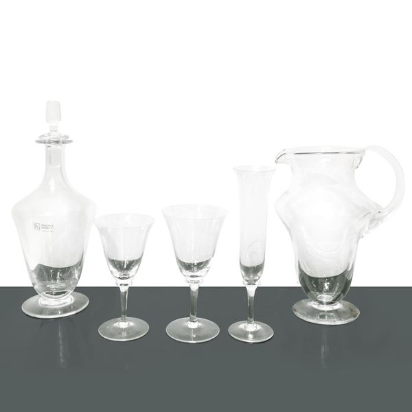 NasonMoretti Murano - Murano glass glassware set