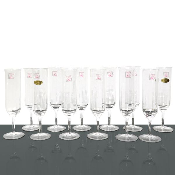 N°12 Census Crystal Flutes